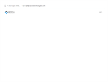 Tablet Screenshot of crystaltechnologies.com
